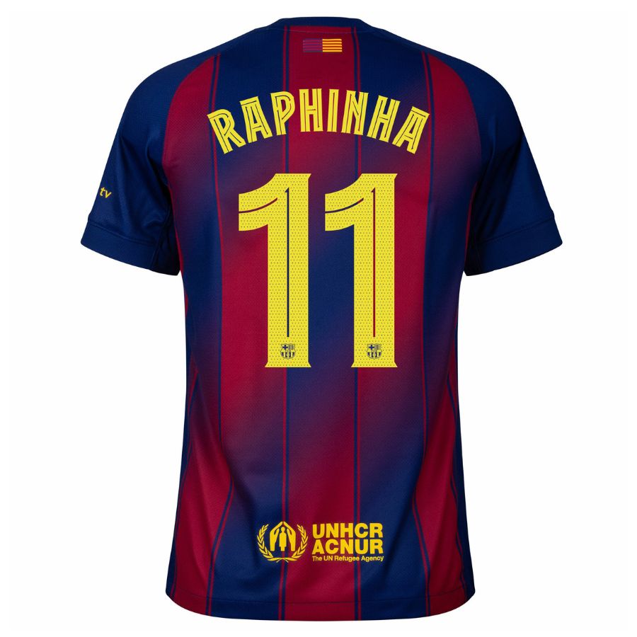 Maillot Enfant Barca Domicile 2025 2026 Raphinha – Image 2