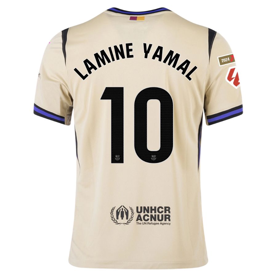 Maillot Enfant Barca Exterieur 2025 2026 Lamine Yamal La Liga – Image 2