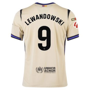 Alternative view of Maillot Barca Exterieur 2025 2026 Lewandowski La Liga