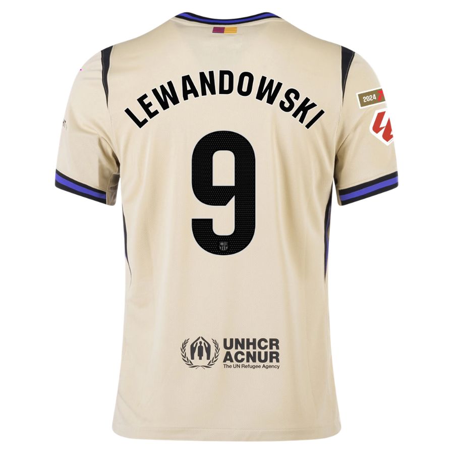 Maillot Barca Exterieur 2025 2026 Lewandowski La Liga – Image 2