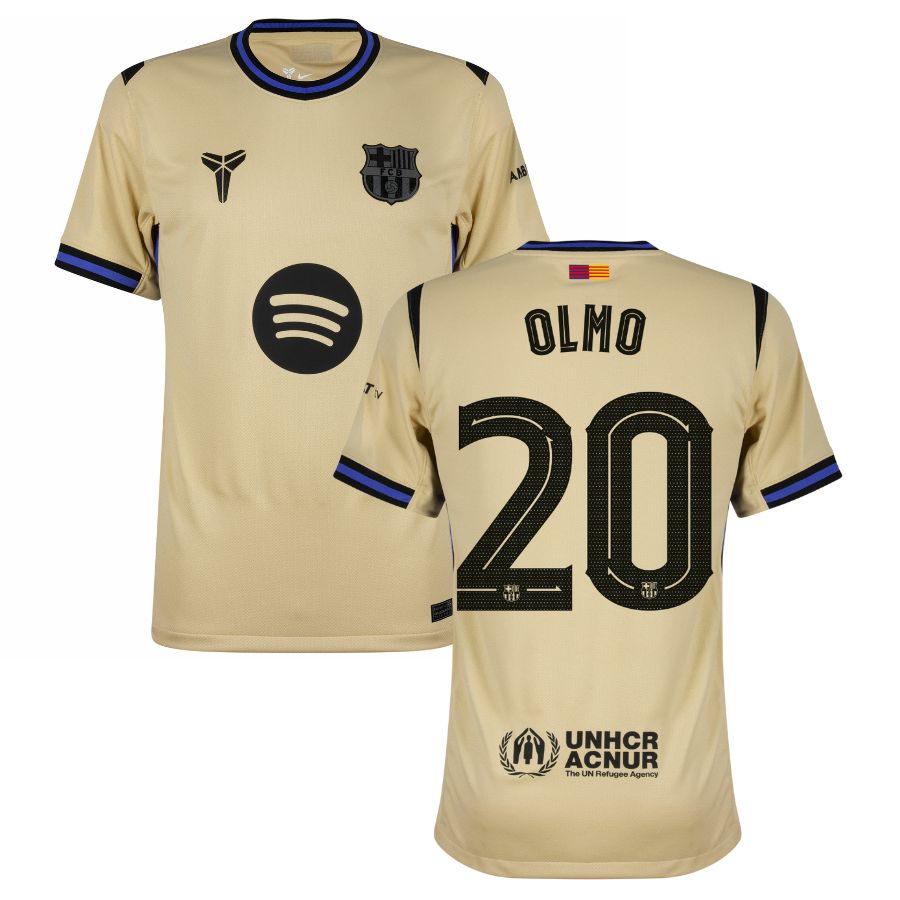 Maillot Enfant Barca Exterieur 2025 2026 Olmo