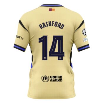 Alternative view of Maillot Barca Exterieur 2025 2026 Rashford UCL
