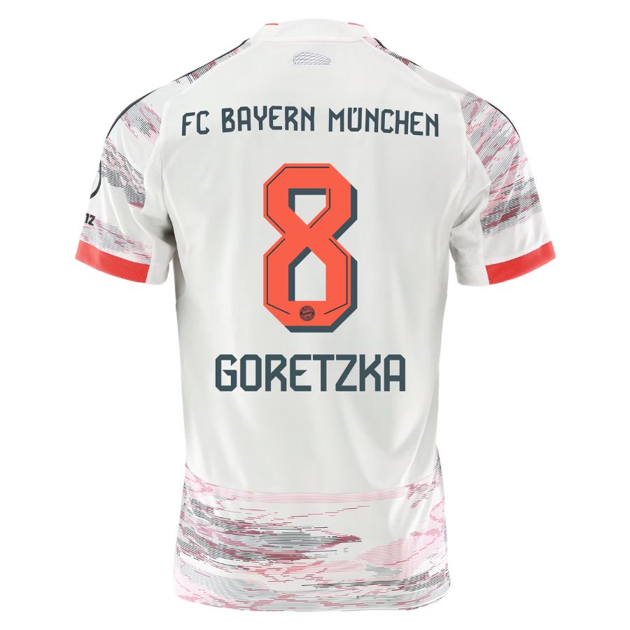 Maillot Bayern Munich Exterieur 2025 2026 Goretzka – Image 2