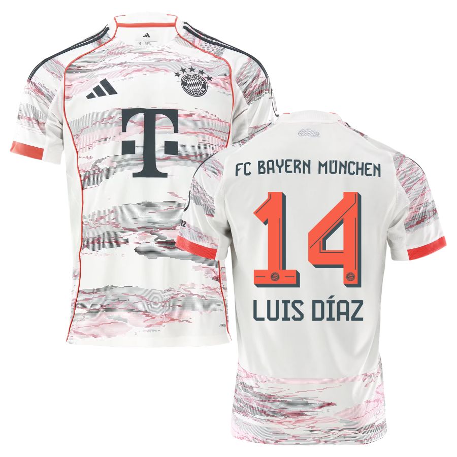 Maillot Bayern Munich Exterieur 2025 2026 Luis Diaz