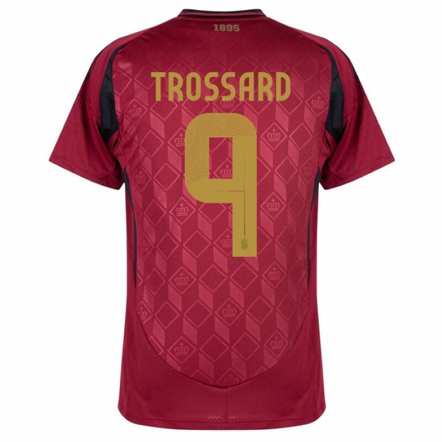 Maillot Kit Enfant Belgique Domicile 2024 2025 Trossard – Image 2