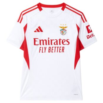 Maillot Benfica Exterieur 2025 2026 Femme Blanc