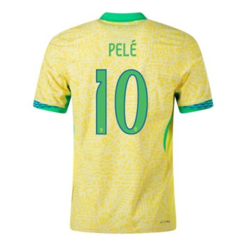 Alternative view of Maillot Bresil Domicile 2024 2025 Pelé