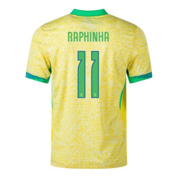 Alternative view of Maillot Bresil Domicile 2024 2025 Raphinha