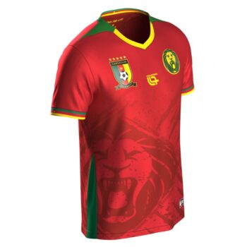 Alternative view of Maillot Enfant Cameroun Exterieur 2025 2026