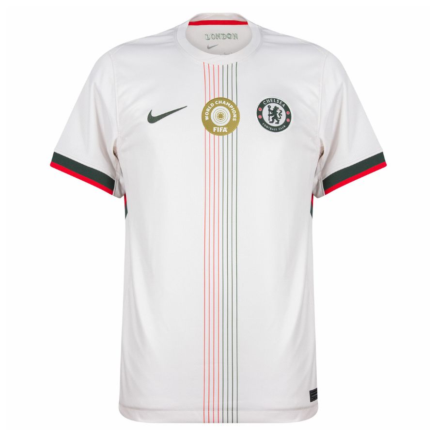 Maillot Enfant Chelsea Exterieur 2025 2026 Champions du Monde Fifa