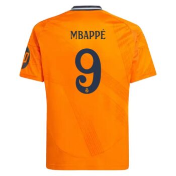 Alternative view of Maillot Enfant Real Madrid Exterieur 2024 2025 Mbappe