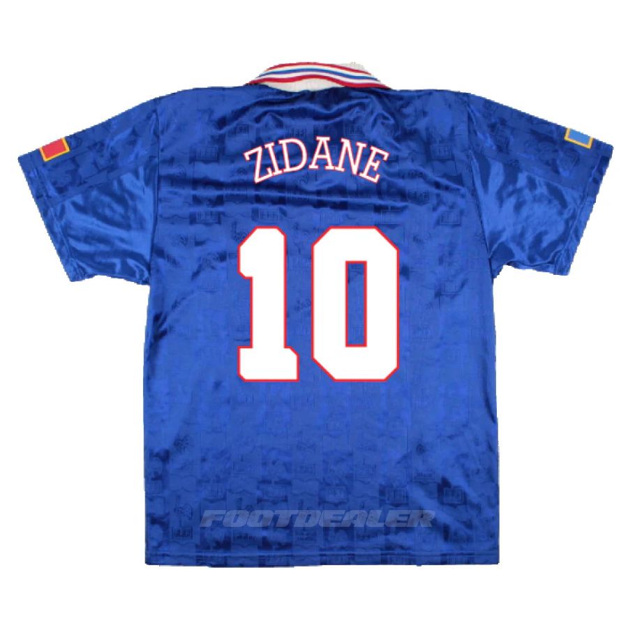 Maillot Equipe de France Domicile 1996 Zidane – Image 2