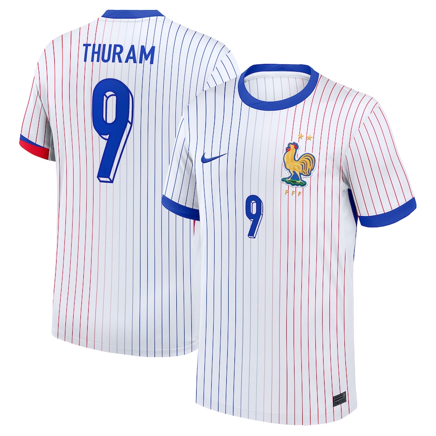 Maillot Enfant Equipe de France Exterieur 2024 2025 Thuram