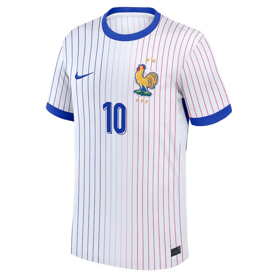 Maillot Enfant Equipe de France Exterieur 2024 2025 Mbappe – Image 3
