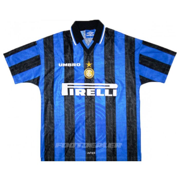Maillot Inter Milan Domicile 1997 1998 Ronaldo – Image 2
