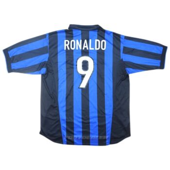 Maillot Inter Milan Domicile 1998 1999 Ronaldo