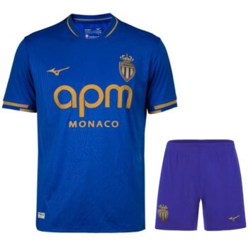 Maillot Kit Enfant AS Monaco Exterieur 2025 2026