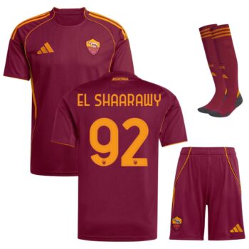 Maillot Kit Enfant AS Roma Domicile 2025 2026 El Shaarawy