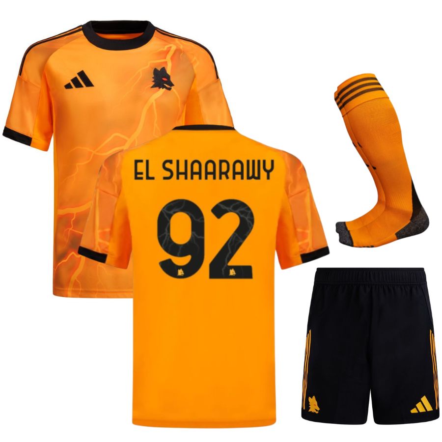 Maillot Kit Enfant AS Roma Exterieur 2025 2026 El Shaarawy