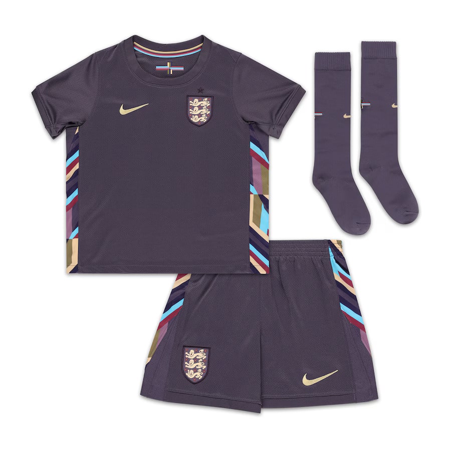 Maillot Kit Enfant Angleterre Exterieur 2024 2025 – Image 2
