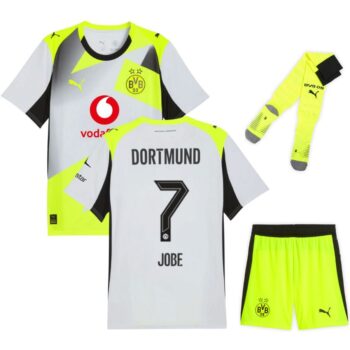Maillot Kit Enfant BVB Dortmund Exterieur 2025 2026 Jobe