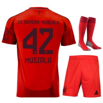 Maillot Kit Enfant Bayern Munich Domicile 2024 2025 Musiala