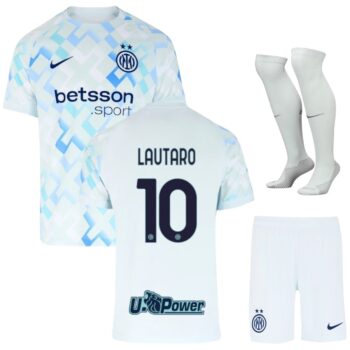 Maillot Kit Enfant Inter Milan Exterieur 2025 2026 Lautaro