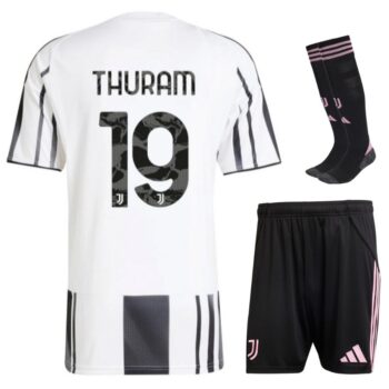 Maillot Kit Enfant Juventus Domicile 2025 2026 Thuram