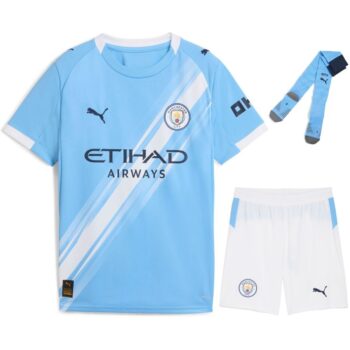 Maillot Kit Enfant Manchester City Domicile 2025 2026