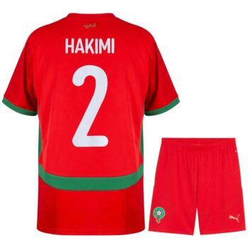 Maillot Kit Enfant Maroc Domicile 2025 2026  Hakimi