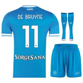 Maillot Kit Enfant Naples Domicile 2025 2026 De Bruyne