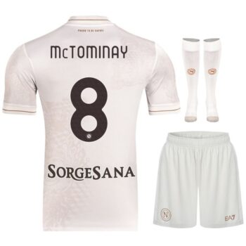 Maillot Kit Enfant Naples Exterieur 2025 2026 Mc Tominay
