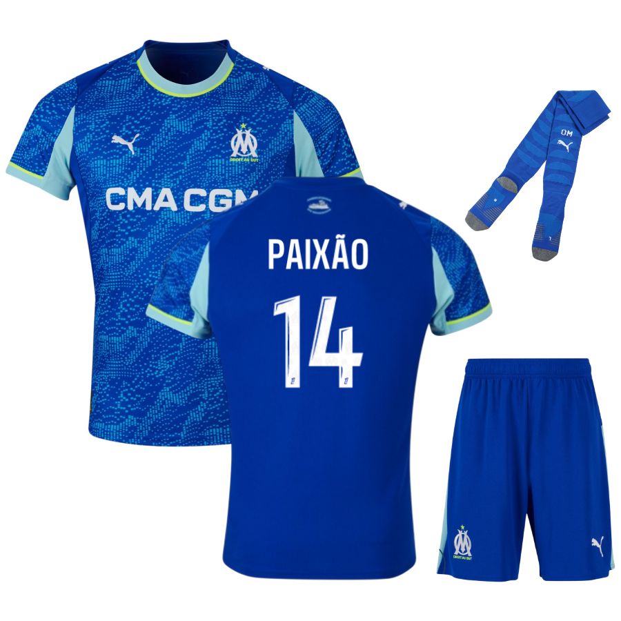 Maillot Kit Enfant OM Third 2025 2026 Paixao