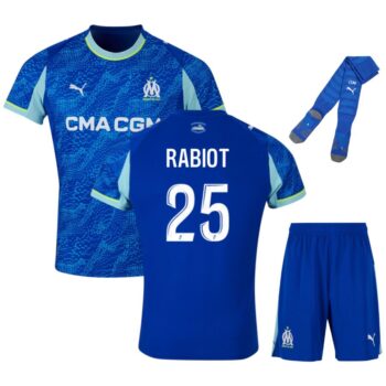 Maillot Kit Enfant OM Third 2025 2026 Rabiot