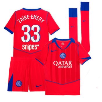 Maillot Kit Enfant PSG Third 2025 2026 Zaire Emery
