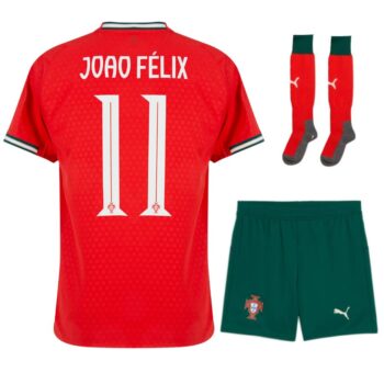 Maillot Kit Enfant Portugal Domicile 2025 2026 Joao Felix