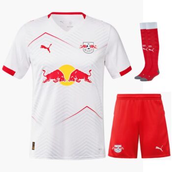 Maillot Kit Enfant Red Bull Leipzig Domicile 2025 2026