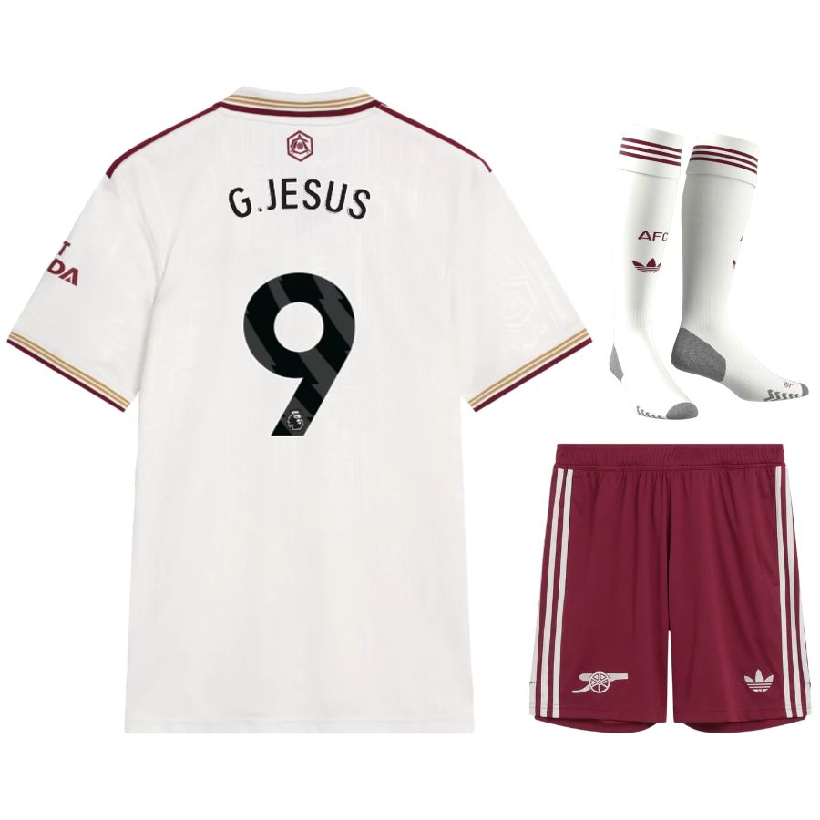 Maillot Kit Enfant Third Arsenal 2025 2026 Jesus