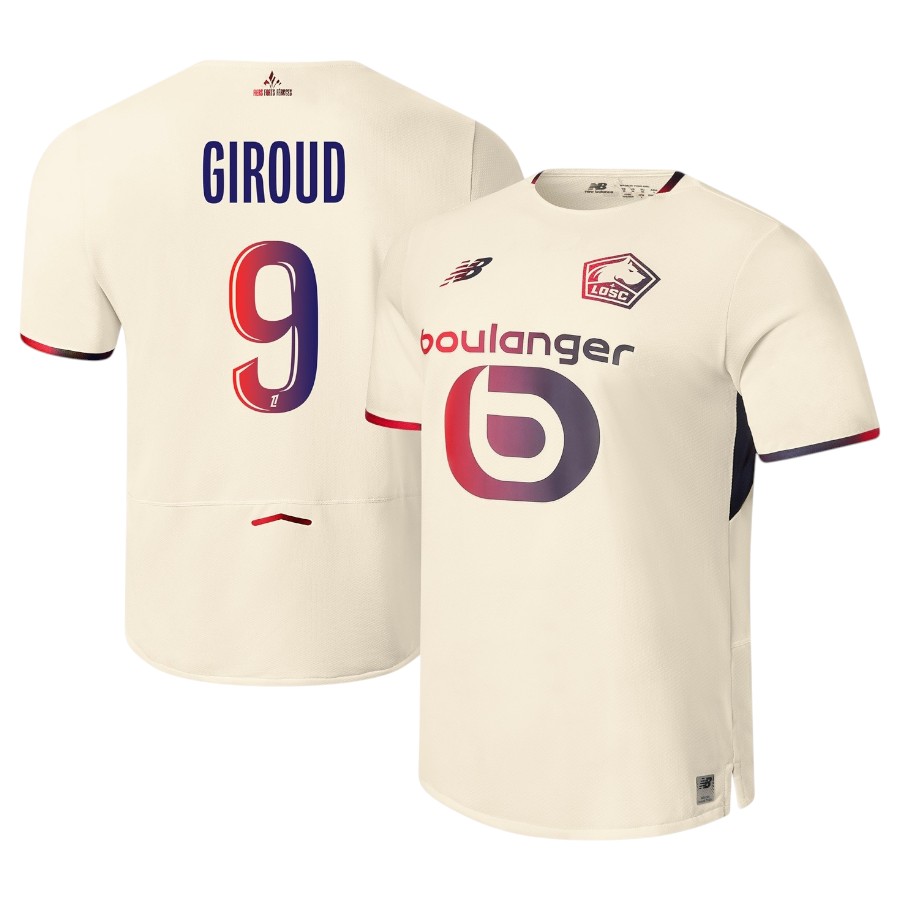 Maillot LOSC Exterieur 2025 2026 Olivier Giroud