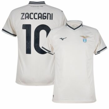 Maillot Lazio Exterieur 2025 2026 Zaccagni 10