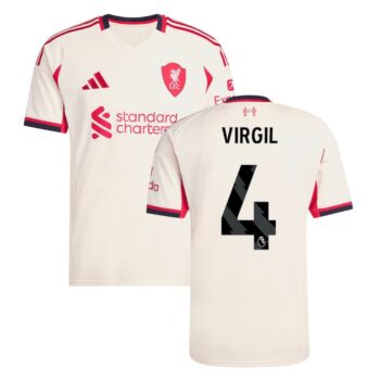 Maillot Liverpool Exterieur 2025 2026 Virgil