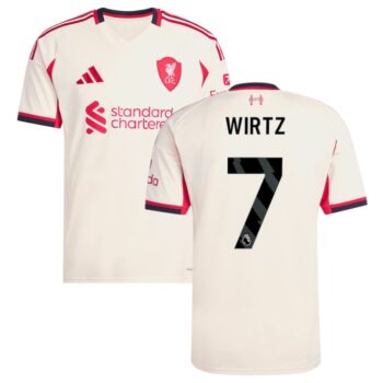 Maillot Liverpool Exterieur 2025 2026 Wirtz