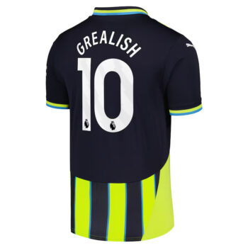 Alternative view of Maillot Manchester City Exterieur 2024 2025 Grealish