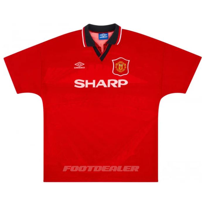 Maillot Manchester United Domicile 1994 1996 Cole – Image 2