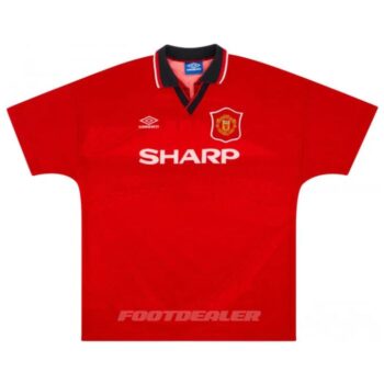 Alternative view of Maillot Manchester United Domicile 1994 1996 Beckham