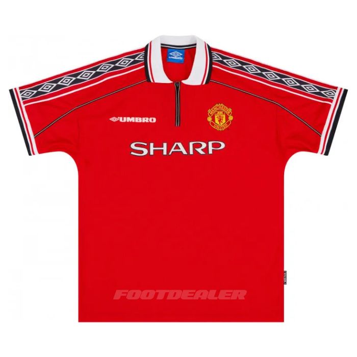 Maillot Manchester United Domicile 1998 2000 Scholes – Image 2