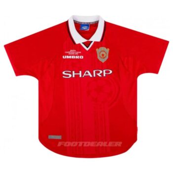 Alternative view of Maillot Manchester United Domicile 1999 2000 Scholes
