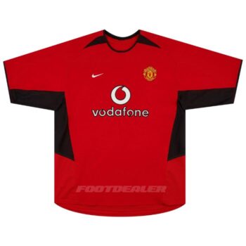 Alternative view of Maillot Manchester United Domicile 2002 2004 Beckham