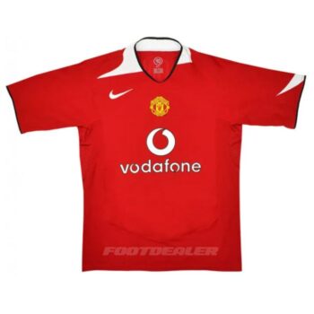 Alternative view of Maillot Manchester United Domicile 2004 2006 Rooney