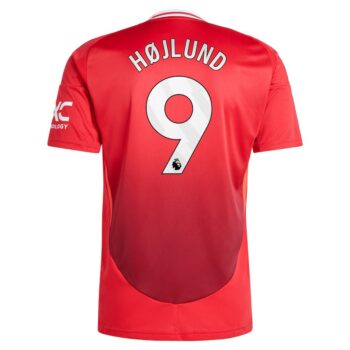 Alternative view of Maillot Manchester United Domicile 2024 2025 Højlund